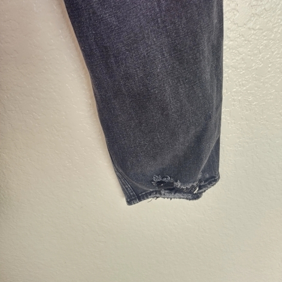 abercrombie and fitch curve love the ankle straight ultra high rise jeans sz 6s - Picture 8 of 9